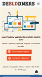 Mobile Screenshot of debeelddenkers.nl
